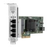 HPE 331T - adaptateur réseau - PCIe 2.0 x4 - Gigabit Ethernet x 4 PN : 647594-B21