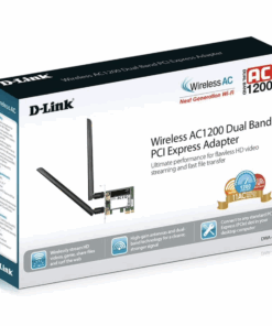 D-Link DWA-582 Adaptateur PCI Wi-Fi AC1200 Double Bande PCI Express - Idéal pour PC de Bureau