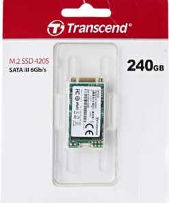 Transcend 240Go SATA III 6Gb/s MTS420S 42 mm M.2 SSD 420S Solid State Drive TS240GMTS420S